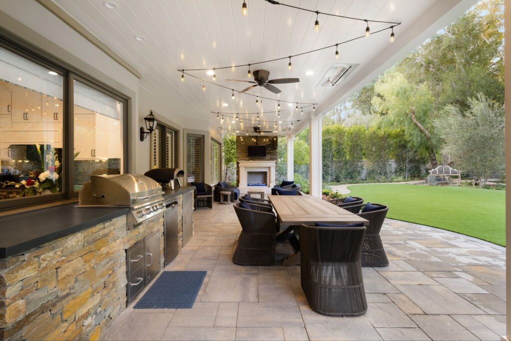Outdoor kitchens are functional, but they can also be very beautiful additions to your home. --deck builder Roanoke VA